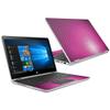 MightySkins Carbon Fiber Skin for HP Pavilion X360 15.6" (2018) - Pink Diamond Plate | Protective, Durable Textured Carbon Fiber Finish | Easy to Apply, Remove | Made in The USA view 1