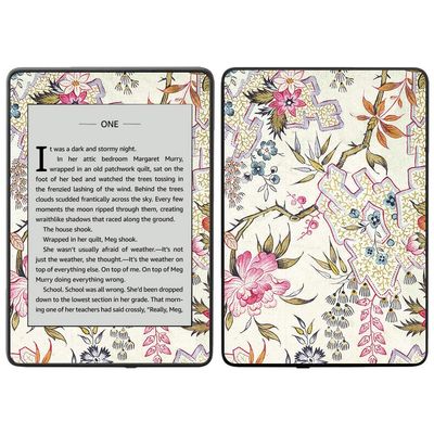 MightySkins Carbon Fiber Skin for Amazon Kindle Paperwhite 2018 (Waterproof Model) - Acanthus | Protective, Durable Textured Carbon Fiber Finish | Easy to Apply, Remove| Made in The USA