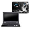 MightySkins Carbon Fiber Skin for Dell Chromebook 11" 3189 - Cat | Protective, Durable Textured Carbon Fiber Finish | Easy to Apply, Remove, and Change Styles | Made in The USA view 1