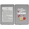 MightySkins Carbon Fiber Skin for Amazon Kindle Paperwhite 2018 (Waterproof Model) - Aztec Fox | Protective, Durable Textured Carbon Fiber Finish | Easy to Apply, Remove| Made in The USA view 1