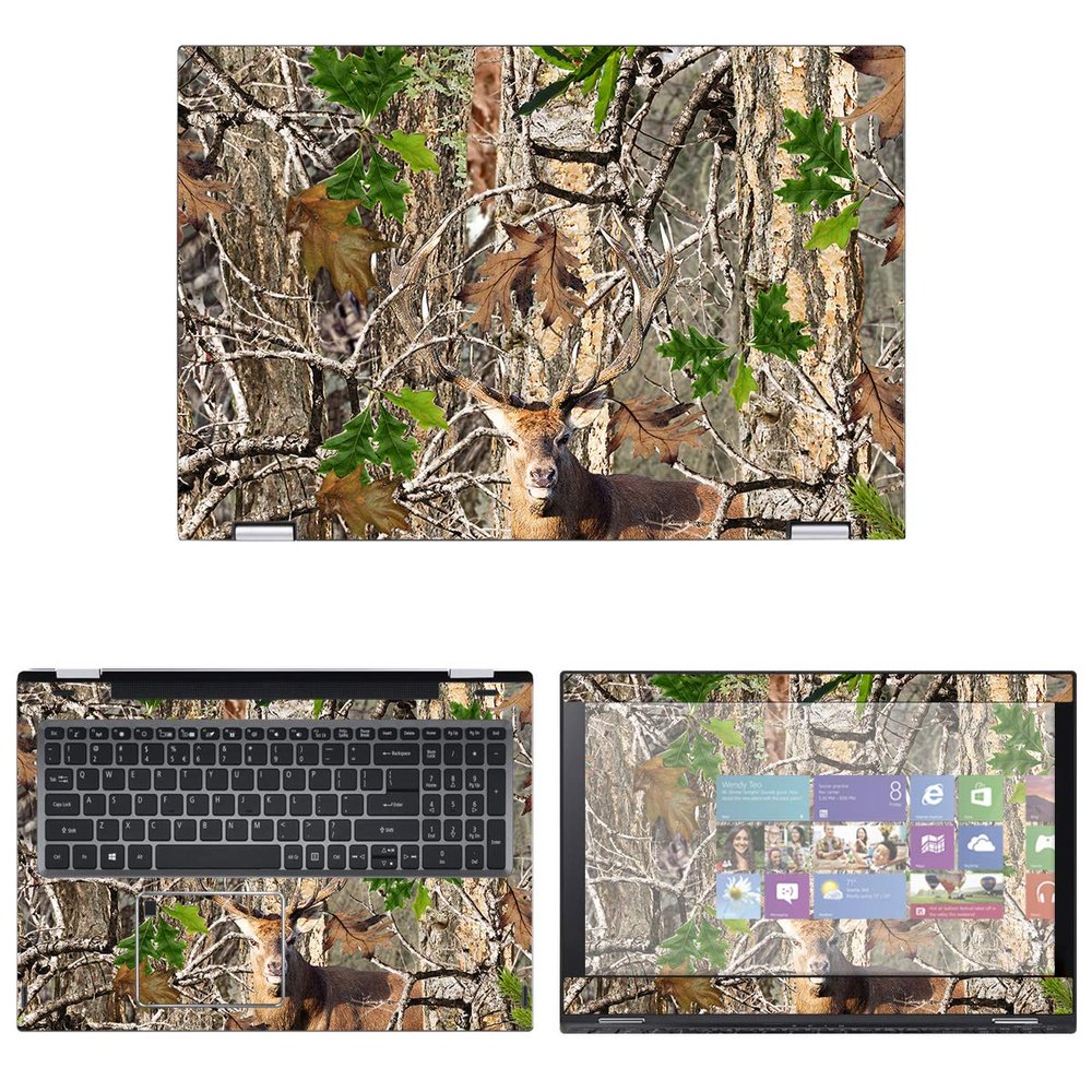 Decalrus - Protective Decal Skin Sticker Compatible with The Acer Spin 5 SP515 (15.6" Screen) case Cover wrap ACspin5_SP515-217