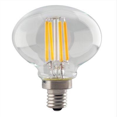 Satco S8553-4G16/LED/CL/27K/120V/E12 (6 Bulbs)