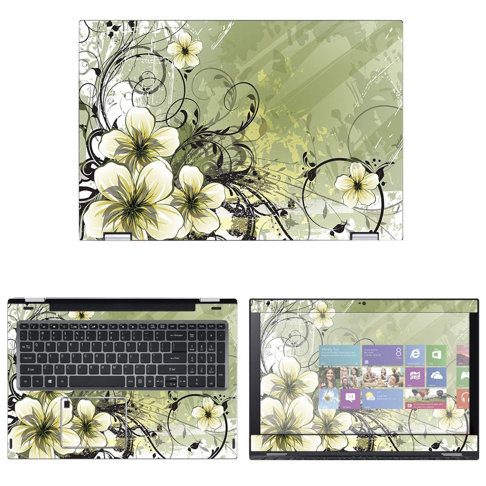 Decalrus - Protective Decal Skin Sticker Compatible with The Acer Spin 5 SP515 (15.6" Screen) case Cover wrap ACspin5_SP515-198