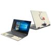 MightySkins Carbon Fiber Skin for Lenovo Yoga 730 15" (2018) - Accident | Protective, Durable Textured Carbon Fiber Finish | Easy to Apply, Remove, and Change Styles | Made in The USA view 1