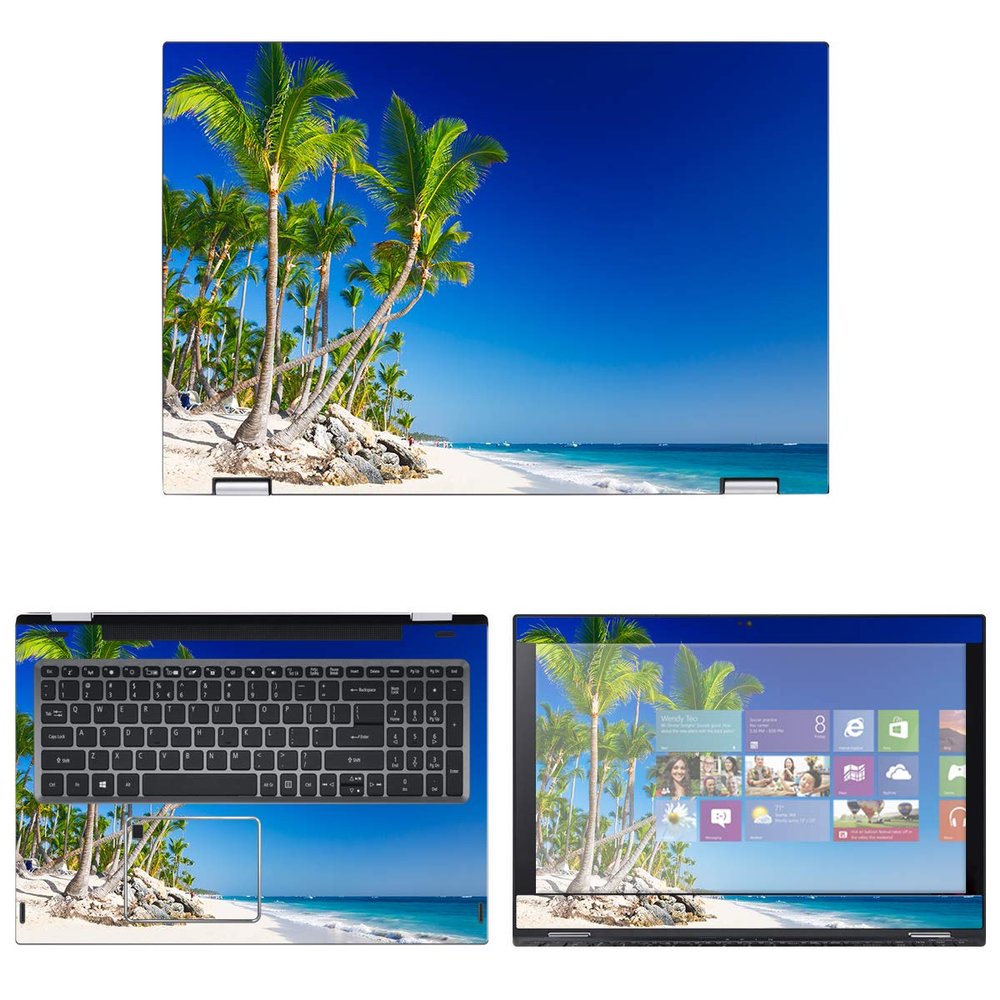 Decalrus - Protective Decal Skin Sticker Compatible with The Acer Spin 5 SP515 (15.6" Screen) case Cover wrap ACspin5_SP515-123
