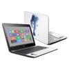 MightySkins Carbon Fiber Skin for HP Chromebook 11 G5 11.6" - Blue Scales | Protective, Durable Textured Carbon Fiber Finish | Easy to Apply, Remove, and Change Styles | Made in The USA view 1