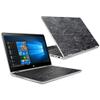 MightySkins Carbon Fiber Skin for Pavilion X360 15.6" (2018) - Onyx Marble | Protective, Durable Textured Carbon Fiber Finish | Easy to Apply, Remove, and Change Styles | Made in The USA view 1