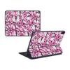 MightySkins Carbon Fiber Skin For Apple iPad Pro Smart Keyboard 11" (2018) - Butterflies - Protective, Durable Textured Carbon Fiber Finish - Easy To Apply, Remove, and Change Styles - Made in the USA view 1