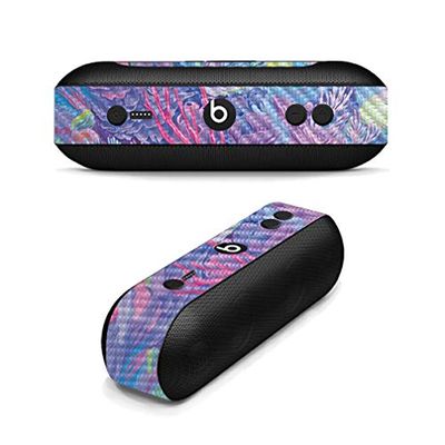 MightySkins Carbon Fiber Skin for Beats Pill Plus - Dreamy Reef | Protective, Durable Textured Carbon Fiber Finish | Easy to Apply, Remove, and Change Styles | Made in The USA