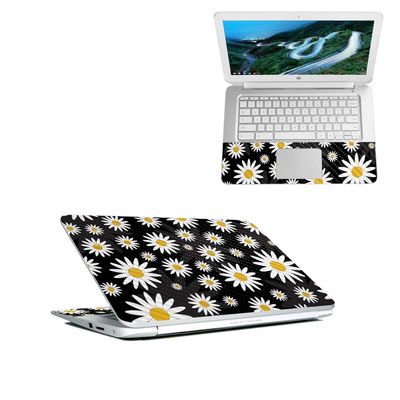 MightySkins Carbon Fiber Skin for HP Chromebook 14" (2018) - Blue Lips | Protective, Durable Textured Carbon Fiber Finish | Easy to Apply, Remove, and Change Styles | Made in The USA