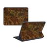 MightySkins Carbon Fiber Skin for Apple iPad Pro Smart Keyboard 11" (2018) - River Stones - Protective, Durable Textured Carbon Fiber Finish - Easy to Apply and Change Styles - Made in The USA view 1