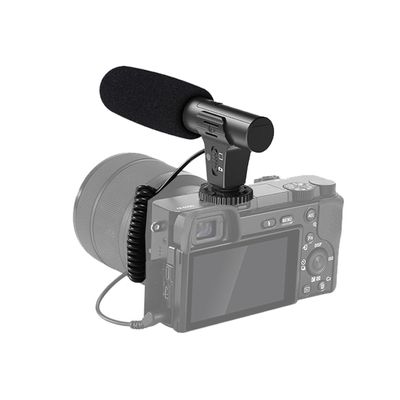 BoxCave Camera Microphone Video Microphone for Canon, Sony, Nikon, DSLR Camera | Photography Interview Microphone with 3.5mm Interface (Except for Canon T5i,T6)