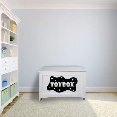 Space Universe Toy Chest Toy Box Toys Label Sticker Art Decal for Kids Room Playroom Playground Playhouse Nursery Kindergarten House Fun Home Decor Stickers Wall Art Vinyl Decoration Size (18x20 inch)