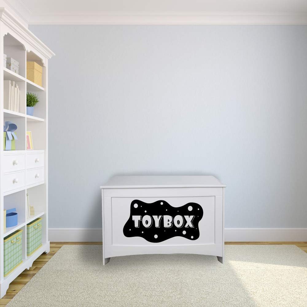 Space Universe Toy Chest Toy Box Toys Label Sticker Art Decal for Kids Room Playroom Playground Playhouse Nursery Kindergarten House Fun Home Decor Stickers Wall Art Vinyl Decoration Size (18x20 inch)