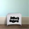 Space Universe Toy Chest Toy Box Toys Label Sticker Art Decal for Kids Room Playroom Playground Playhouse Nursery Kindergarten House Fun Home Decor Stickers Wall Art Vinyl Decoration Size (18x20 inch) view 2