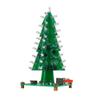 Taidacent Christmas Tree Soldering Kit Colorful LED Flash Tree Parts Electric Welding Kit DIY Parts Soldering Electronic Components (Tricolor Light Parts) view 1