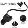 Body Measuring Tape 60 inch, Body Tape Measure, Lock Pin and Push Button Retract, Body Measurement Tape, Black view 4