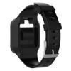 2pcs Silicone Watchband Adjustable Replacement Wristband Compatible with GolfBuddy Voice/Voice 2 Golf Rangefinder (Black_White) view 3