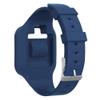 2pcs Silicone Watchband Adjustable Replacement Wristband Compatible with GolfBuddy Voice/Voice 2 Golf Rangefinder (Navy Blue_White) view 4