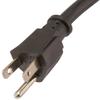 Amazon Basics 6-Outlet Surge Protector Power Strip, 6-Foot Long Cord, 790 Joule - Black & High-Speed HDMI Cable (18 Gbps, 4K/60Hz) - 6 Feet, Black view 4