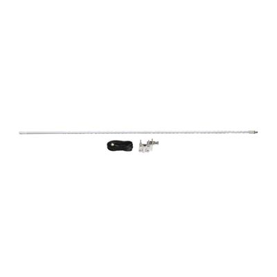 GG Grand General 91018 48 Inches White Double Magic C.B. Antenna Kit