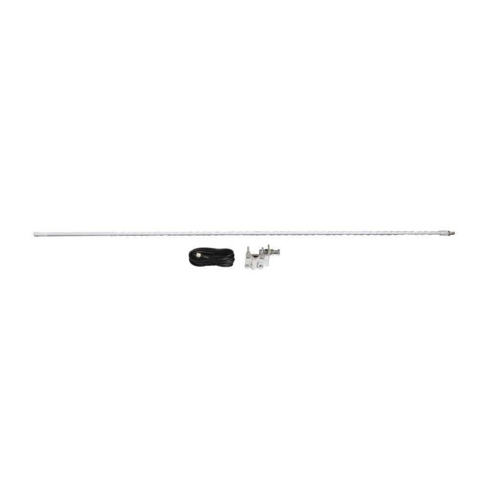 GG Grand General 91018 48 Inches White Double Magic C.B. Antenna Kit