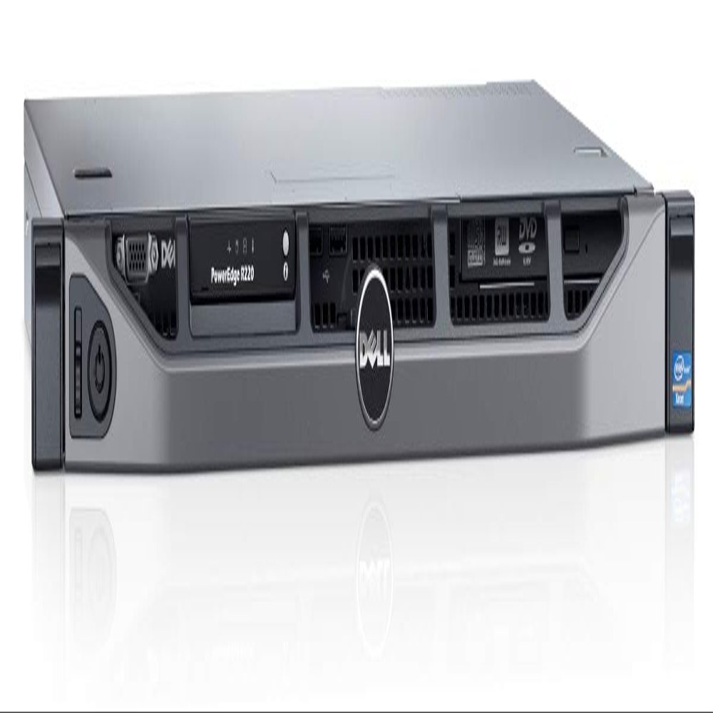 Dell PowerEdge R220 Server, Intel 4 Core 3.1GHz CPUs, 8GB DDR3, 2TB HDDs (Renewed)