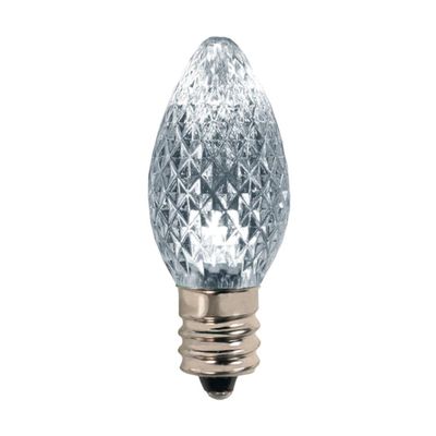 C7 LED Christmas Light Bulbs (25 Pack)