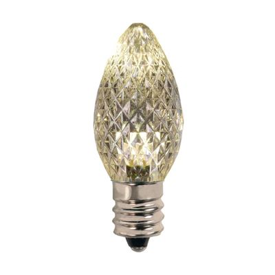 C7 LED Christmas Light Bulbs (25 Pack)