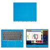 Decalrus - Protective Decal for Lenovo IdeaPad Flex Pro (14" Screen) Laptop LITE Blue Carbon Fiber Skin case Cover wrap CFlenovoIdeapad14_flexproLiteBlue view 1