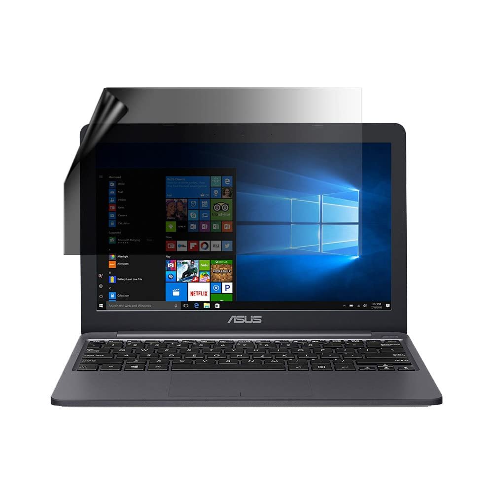 celicious Privacy Lite 2-Way Anti-Glare Anti-Spy Filter Screen Protector Film Compatible with Asus VivoBook E203MA