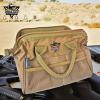 Mastiff Outdoor Multi-Tool Bag Wide Mouth Ammo Case Heavy Duty All Purpose Pack Khaki view 2
