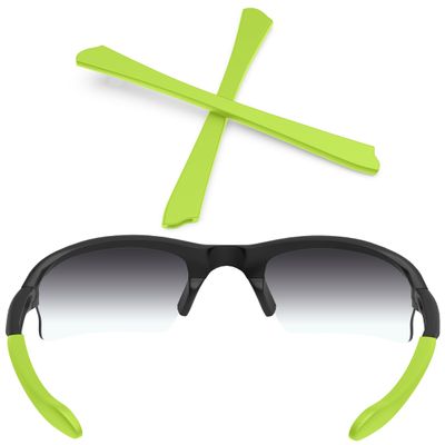 ToughAsNails Green Replacement Ear Socks Rubber for Oakley Quarter Jacket OO9200