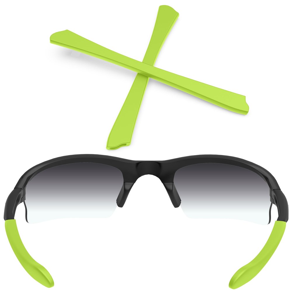 ToughAsNails Green Replacement Ear Socks Rubber for Oakley Quarter Jacket OO9200