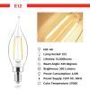 Sengled E12 Candelabra Bulb 60W Equivalent LED Chandelier Light Bulbs, 5W Dimmable E12 LED Bulb, 2700K Soft White 450LM Candelabra Base, Flame Tip Candle Light Bulbs, 12 Packs view 2