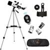 Gskyer Telescope, 70mm Aperture 400mm AZ Mount Astronomical Refracting Telescope for Kids Beginners - Travel Telescope with Carry Bag, Phone Adapter and Wireless Remote. view 2