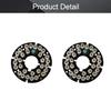 Othmro 2Pcs 30 LED IR Illuminator for Security Camera 30Degrees IR Led Round Plate IR Infrared Light Illuminator Board Bulb for CCTV Security Camera view 4