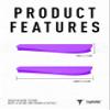 ToughAsNails Purple Replacement Ear Socks Rubber for Oakley Commit SQ OO9086 Sunglasses view 3