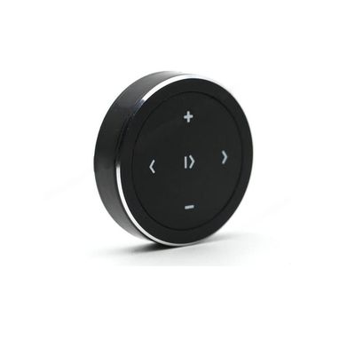 YuYue Electronic Wireless Bluetooth Media Button Remote Selfie Control Car Motorcycle Steering Wheel Music for iPhone or Android with Mount