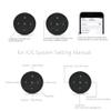 YuYue Electronic Wireless Bluetooth Media Button Remote Selfie Control Car Motorcycle Steering Wheel Music for iPhone or Android with Mount view 4