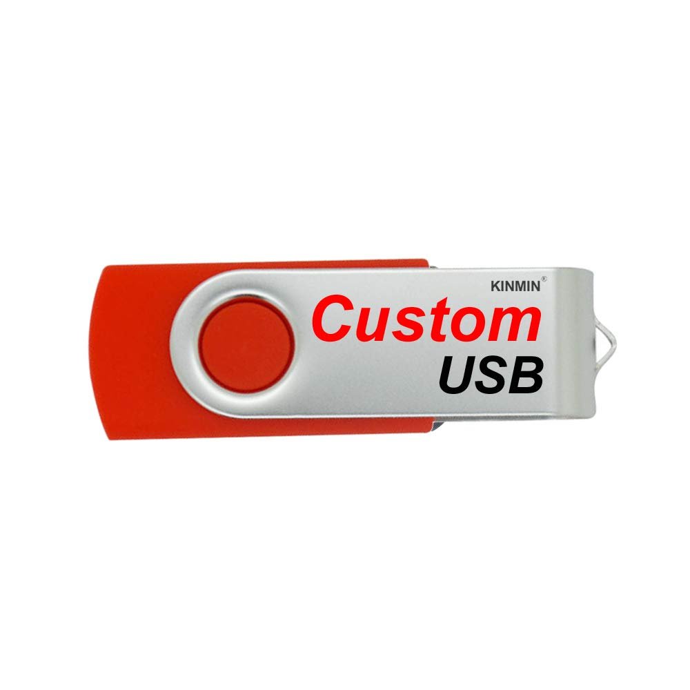 Lot 100 32GB Custom USB 2.0 Flash Drive Customized Jump Drive Personalized Memory Stick with Your Logo Wholesale Bulk Pack