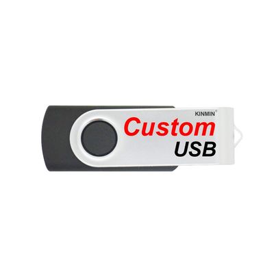 Lot 100 1GB Custom USB 2.0 Flash Drive Customized Jump Drive Personalized Memory Stick with Your Logo Wholesale Bulk Pack