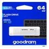 Goodram UME2-0640W0R11 PENDRIVE USB 64GB USB 2.0 White view 1