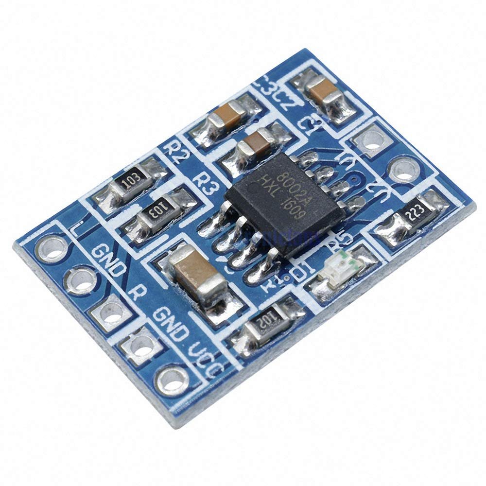 2Pcs HXJ8002 Power Amplifier Board Mini Audio Voice Amplifier Module Replace PAM8403 2.0-5 .5 V