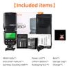 Godox V850ii GN60 1/8000s HSS Camera Flash Speedlight Compatible for All Brand Cameras 650 Full Power Pops 1.5s Recycle time 2000mAh Rechargeable Battery (V850II) view 3