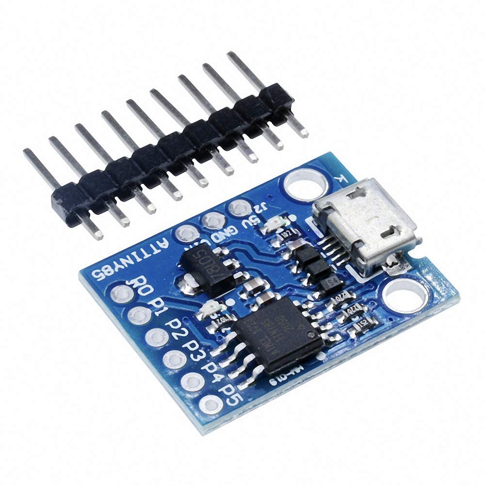Attiny85 Digispark Kickstarter Development Board Module for Arduino Built-in USB 500ma 5V Regulator 8k Flash