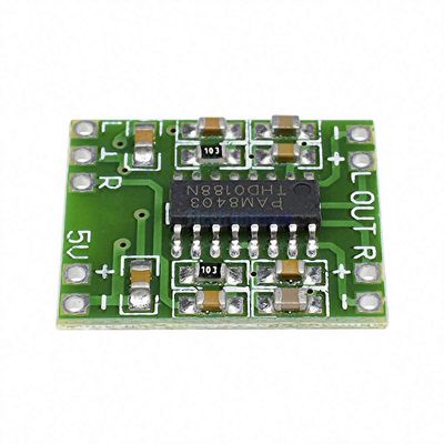 5Pcs 2x3W Dual Channel Mini Digital Power Amplifier Board PAM8403 for Arduino Class D Stereo Audio Amplifier Module 5V Power
