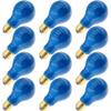 Specialty/Decorative 25A19/B, 25 Watt, 130 Volt, Medium Base, A19 Ceramic Blue Light Bulb (12 Pack) view 2