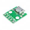 10Pcs/Lot Micro USB to DIP Adapter 5Pin 2.54mmDip Female Connector Micro USB Type PCB Pinboard Converter view 3
