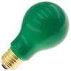 Specialty/Decorative 25A19/G, 25 Watt, 130 Volt, Medium Base, A19 Ceramic Green Light Bulb (12 Pack) view 1